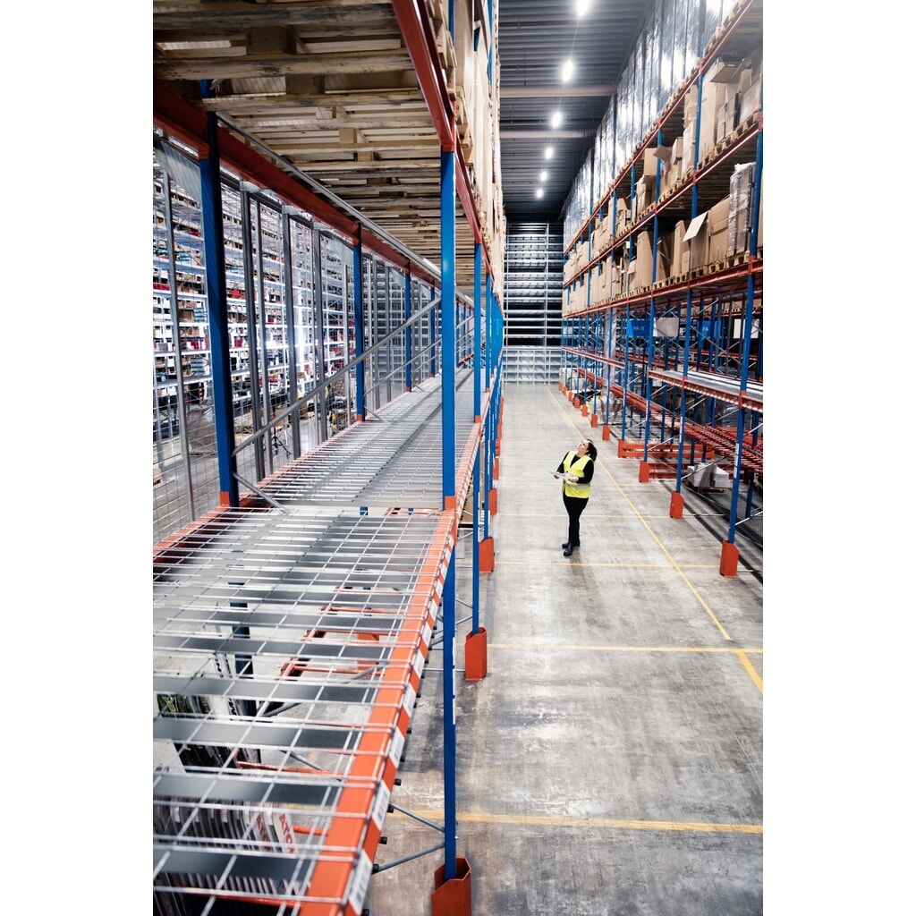 Número de imagen del producto 6: Estante de rejilla Steinbock® para estantería para palets, capacidad de carga por ubicación 500 kg, 24 ud/UV