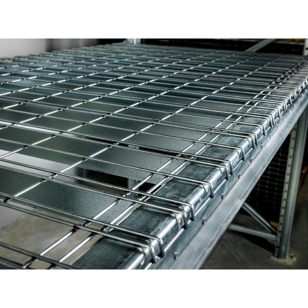 Número de imagen del producto 11: Estante de rejilla Steinbock® para estantería para palets, capacidad de carga por ubicación 250 kg, 24 ud/UV