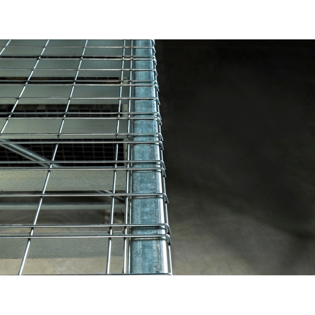 Número de imagen del producto 12: Estante de rejilla Steinbock® para estantería para palets, capacidad de carga por ubicación 500 kg, 24 ud/UV