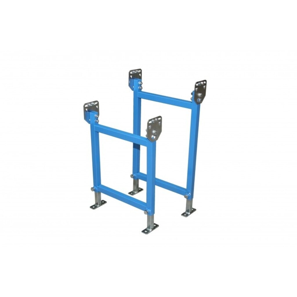Número de imagen del producto 2: Soporte para transportador de rodillos ligero BLUME, ancho del transportador 800 mm, altura 390-570 mm