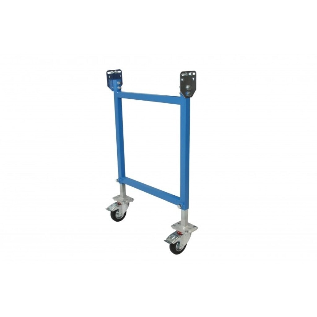 Imagen del producto: Soporte móvil para transportadores de rodillos pequeños y ligeros BLUME, ancho del transportador 400 mm, altura 1.010 - 1.350 mm