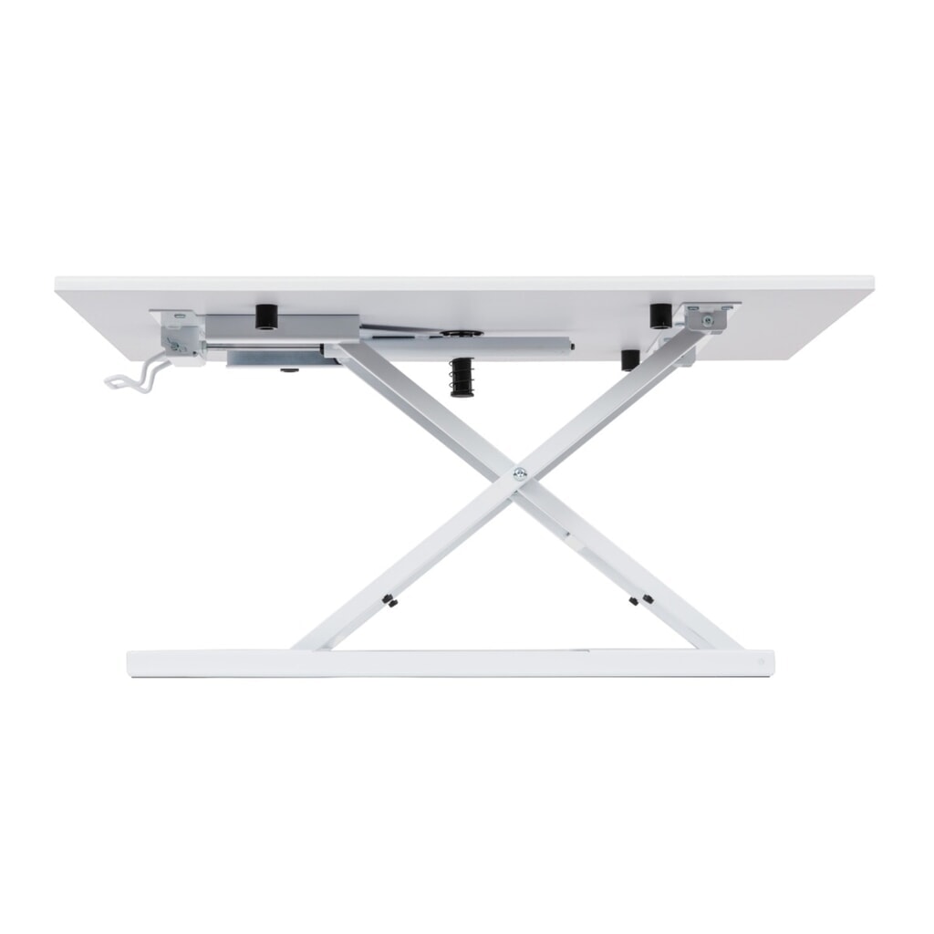 Escritorio de altura ajustable HEMMDAL, blanco Número de imagen del producto 4: Escritorio de altura ajustable HEMMDAL, blanco