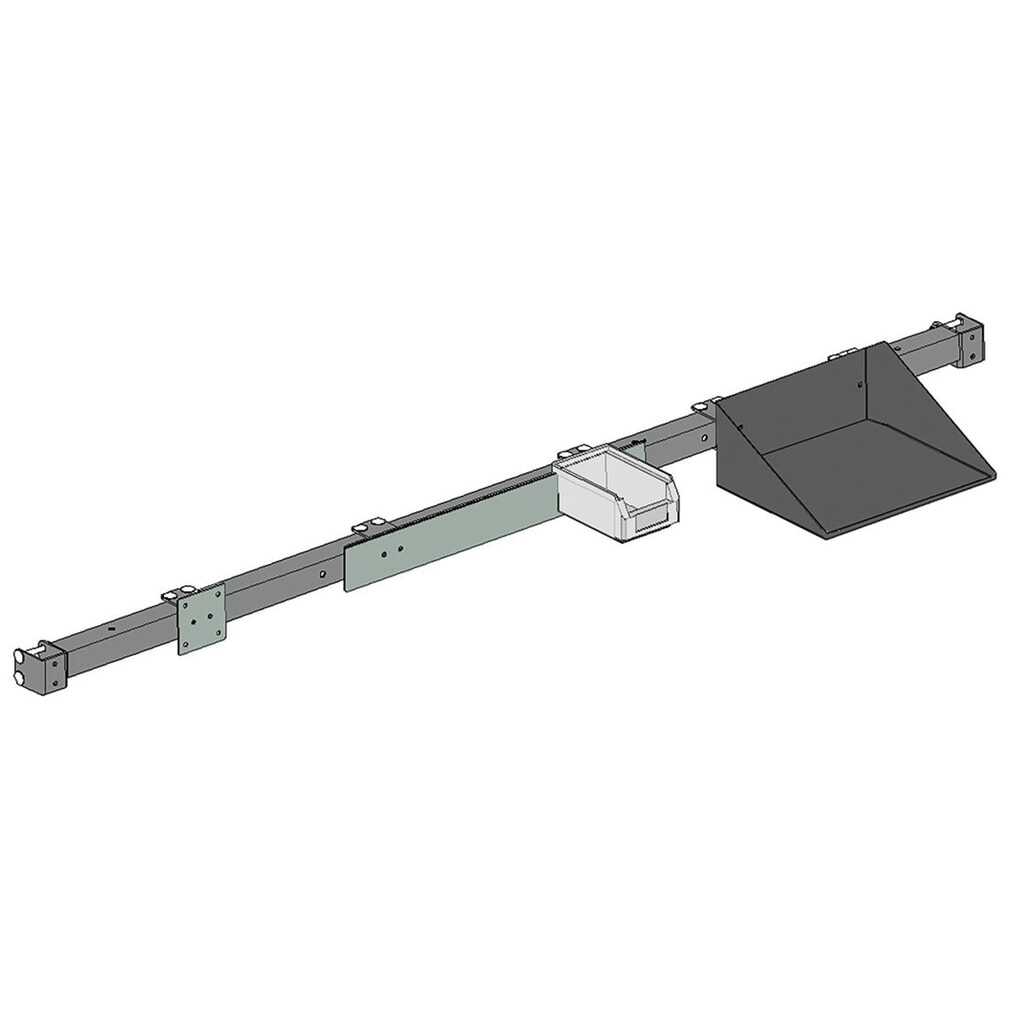 Bandeja multifunción para mesa de embalaje Rocholz, Al x An x F 130 x 315 x 240 mm Número de imagen del producto 2: Bandeja multifunción para mesa de embalaje Rocholz, Al x An x F 130 x 315 x 240 mm