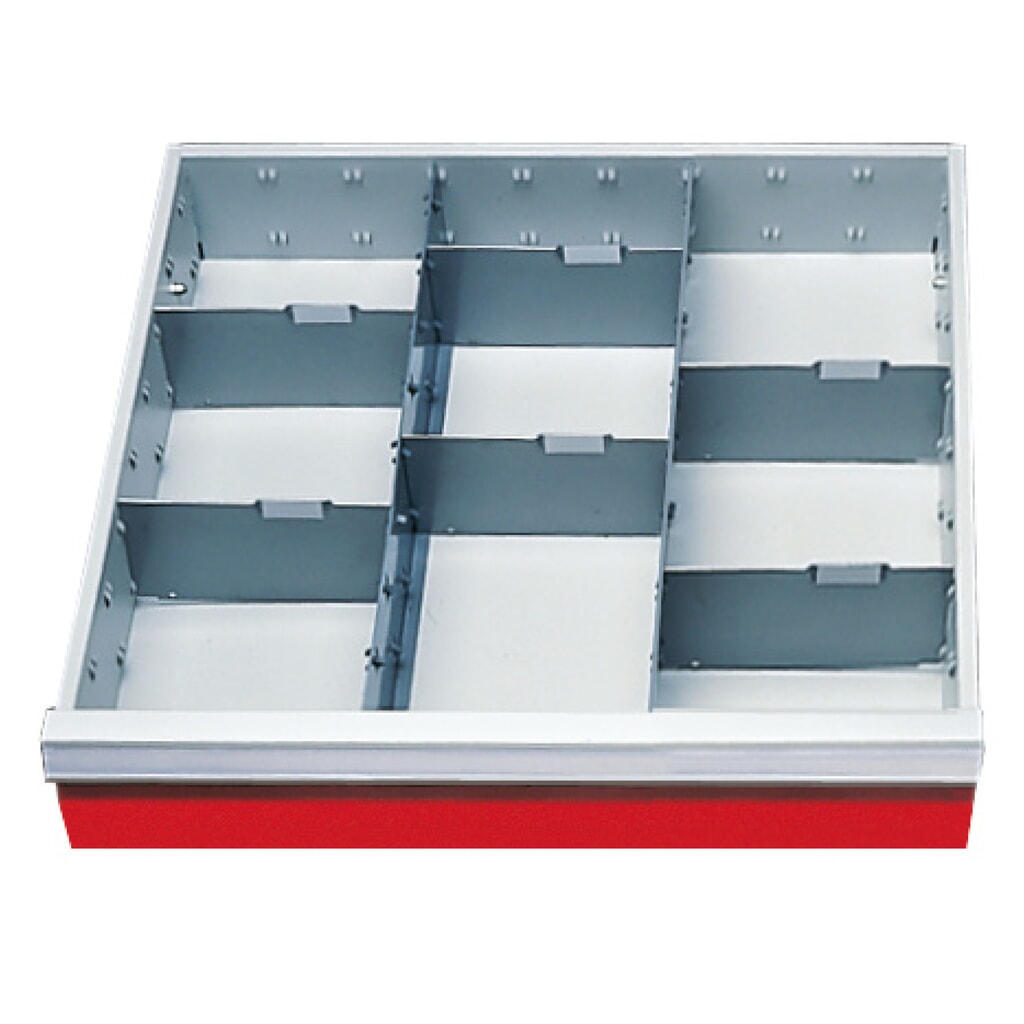 Tabique divisor insertado Bedrunka+Hirth para altura frontal 100 mm Imagen del producto: Tabique divisor insertado Bedrunka+Hirth para altura frontal 100 mm