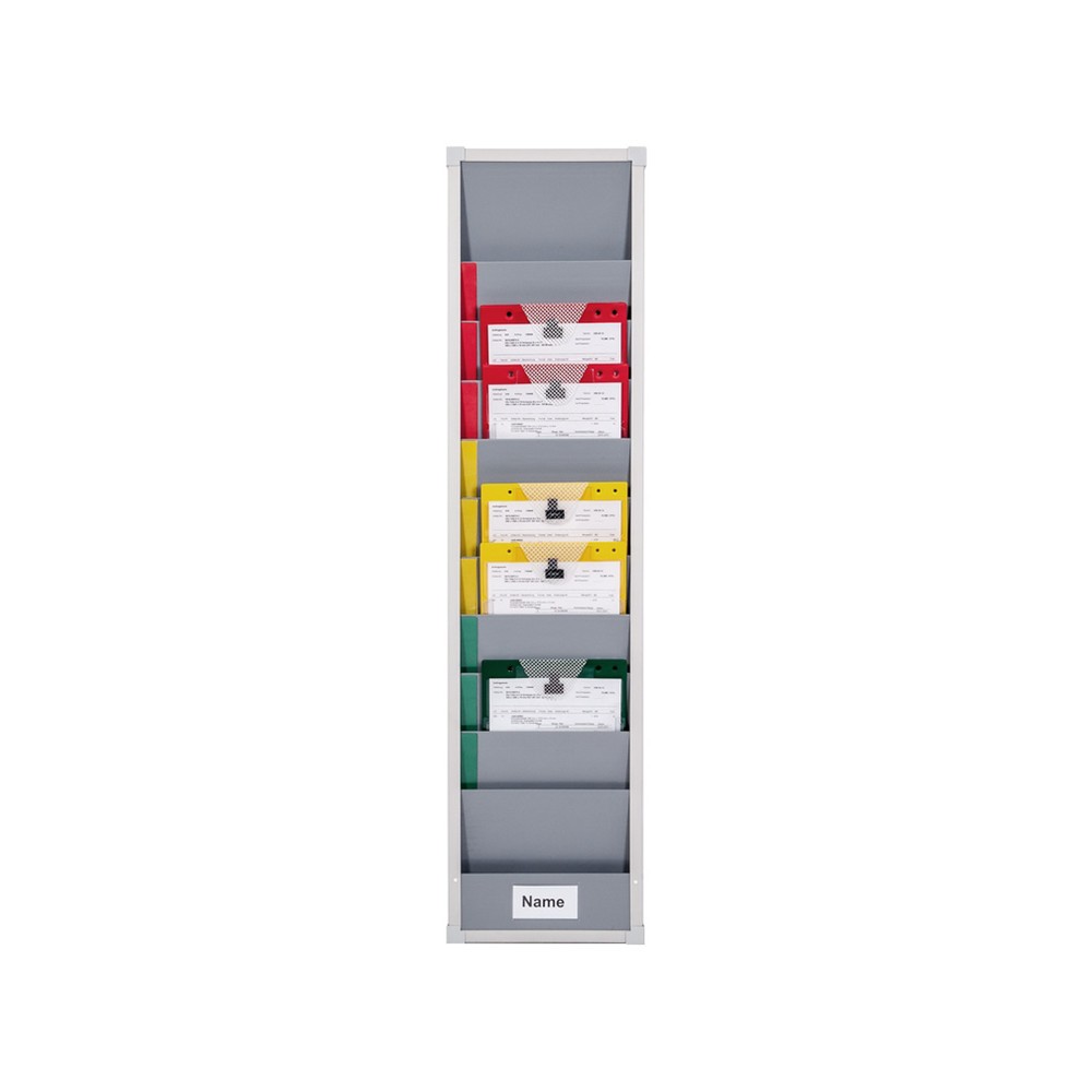 Imagen del producto: Tablero de planificación Flexoboard, un segmento, incluye ruedas y separador, sin perfil de aluminio, H x A 1.185 x 315 mm
