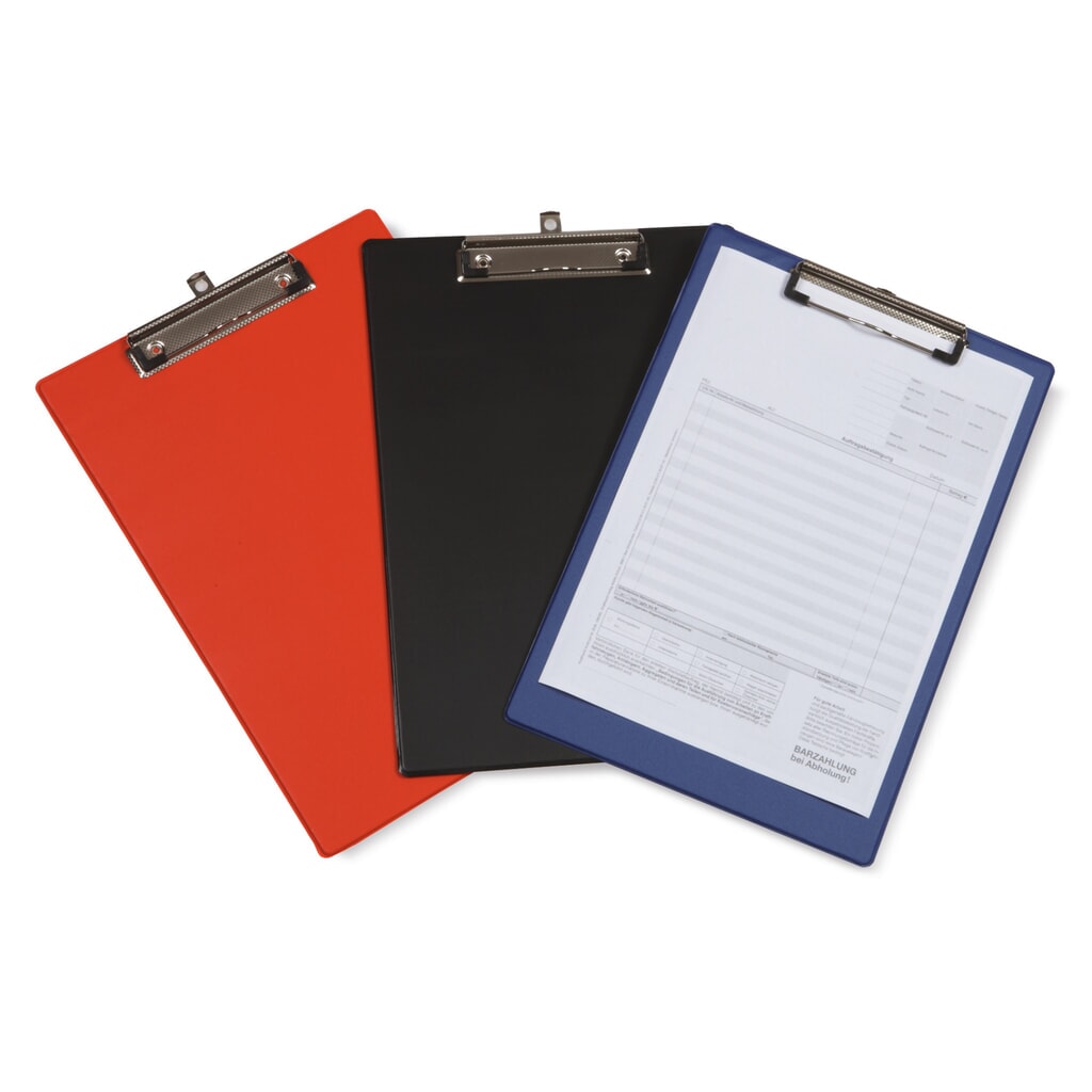 Imagen del producto: Tablero portadocumentos para planificador de taller, negro