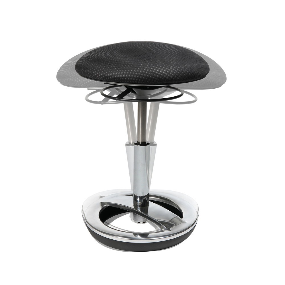 Número de imagen del producto 2: Taburete de oficina Sitness®, altura de asiento 49-70 cm, negro