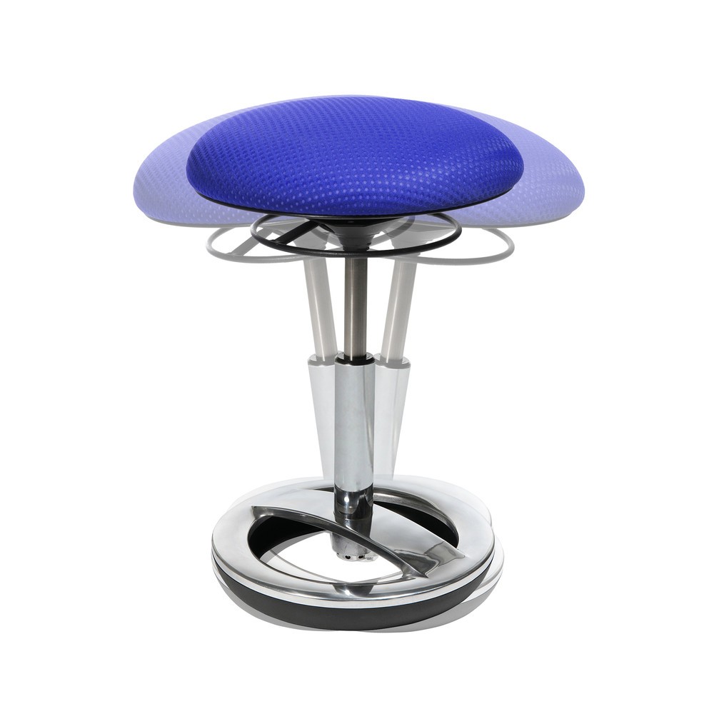 Número de imagen del producto 2: Taburete de oficina Sitness®, altura de asiento 44-57 cm, azul