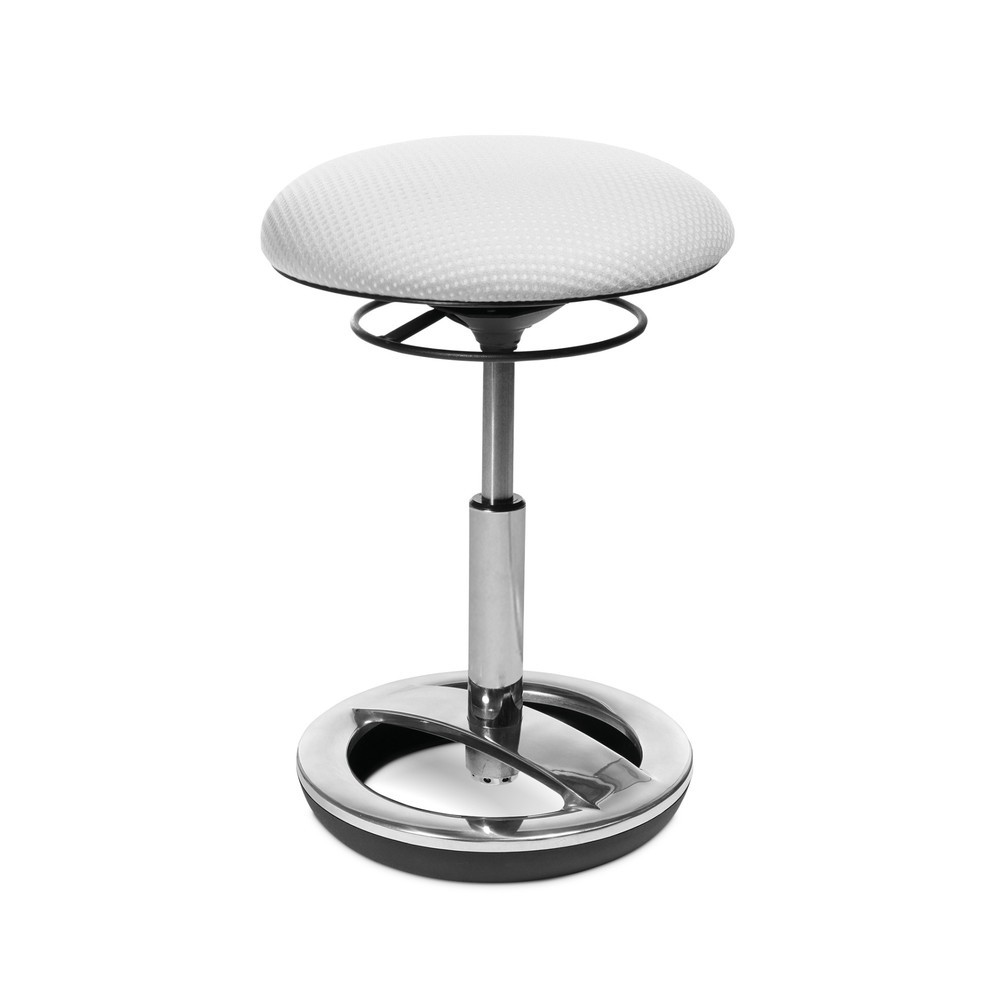 Imagen del producto: Taburete de oficina Sitness®, altura de asiento 44-57 cm, blanco