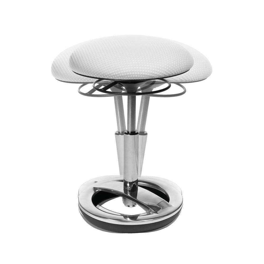 Número de imagen del producto 2: Taburete de oficina Sitness®, altura de asiento 44-57 cm, blanco