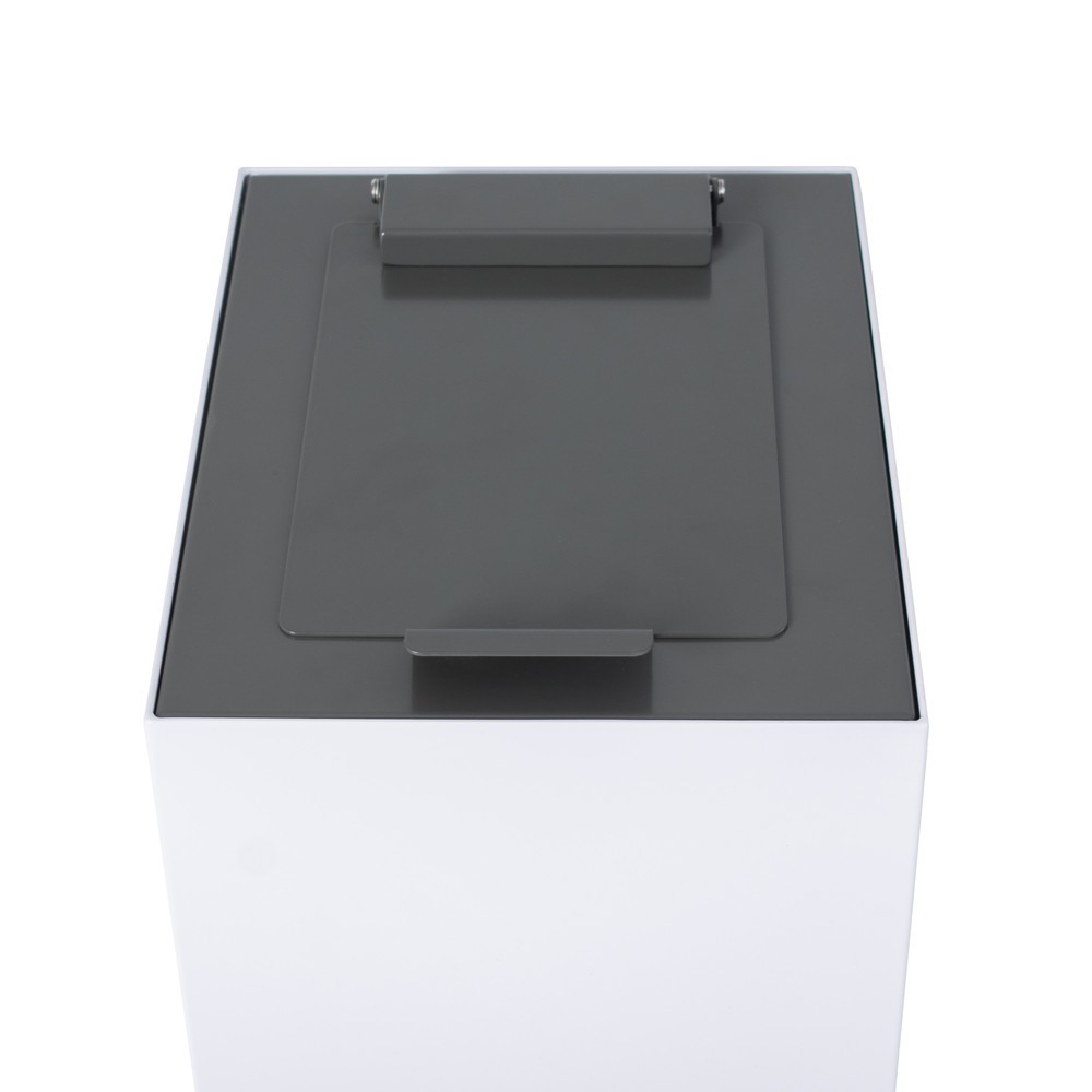 Imagen del producto: Tapa abatible para sistema modular de separación de residuos, gris oscuro