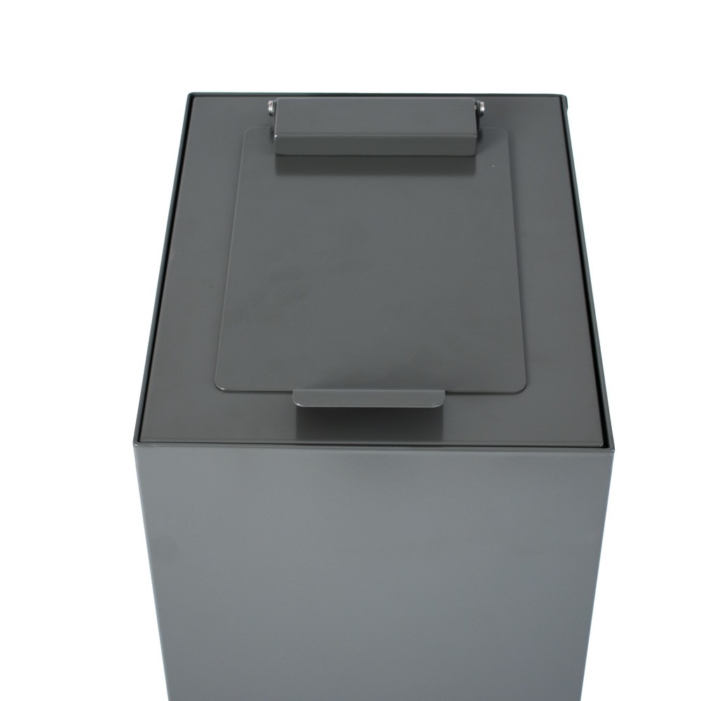 Número de imagen del producto 2: Tapa abatible para sistema modular de separación de residuos, gris oscuro