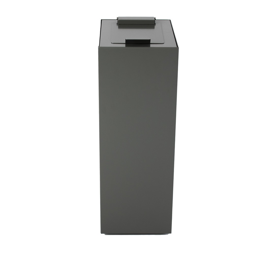 Número de imagen del producto 5: Tapa abatible para sistema modular de separación de residuos, gris oscuro
