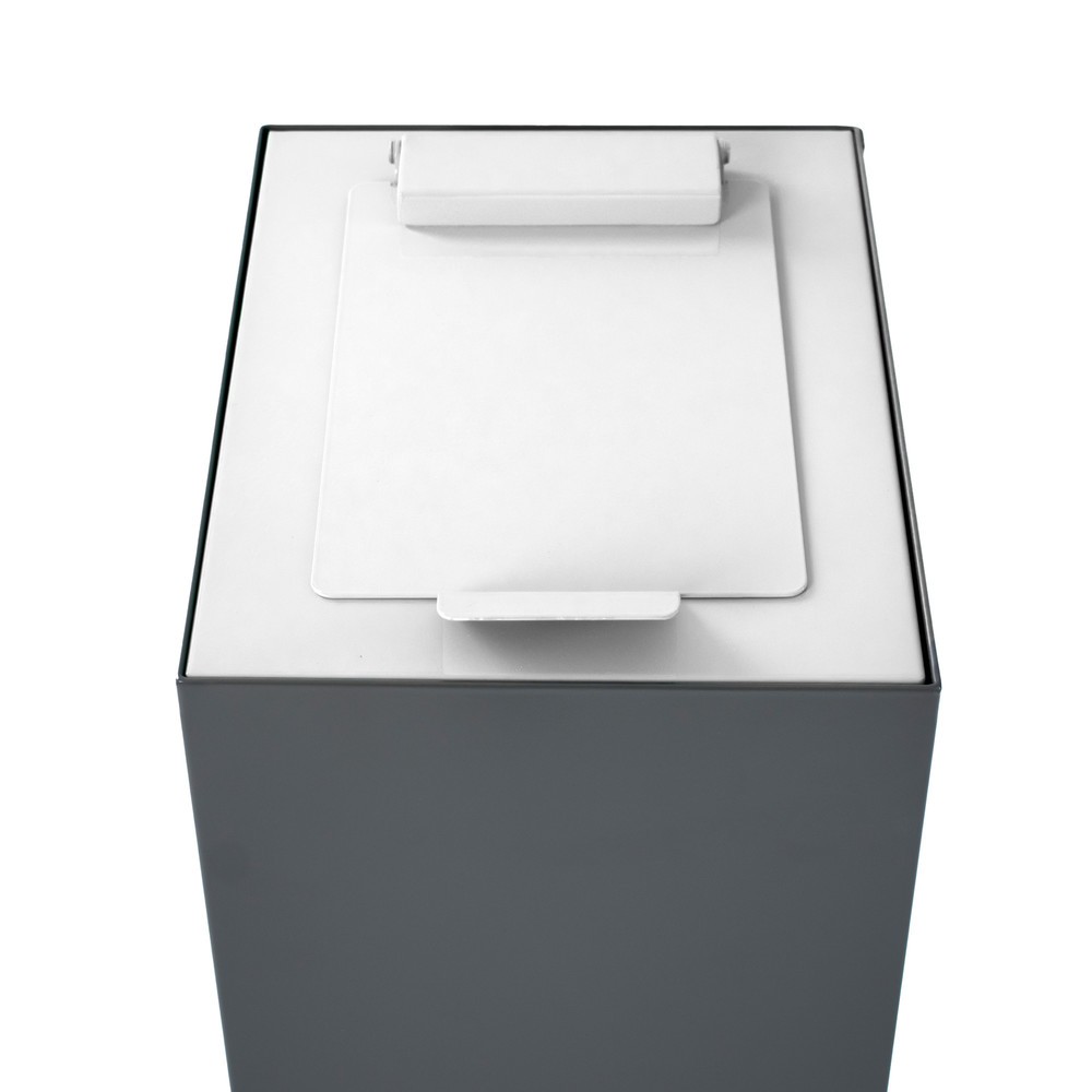 Imagen del producto: Tapa abatible para sistema modular de separación de residuos, blanca
