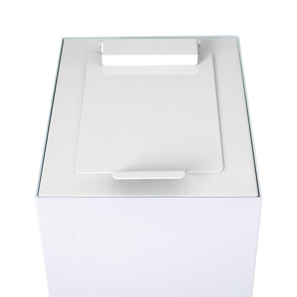 Número de imagen del producto 2: Tapa abatible para sistema modular de separación de residuos, blanca