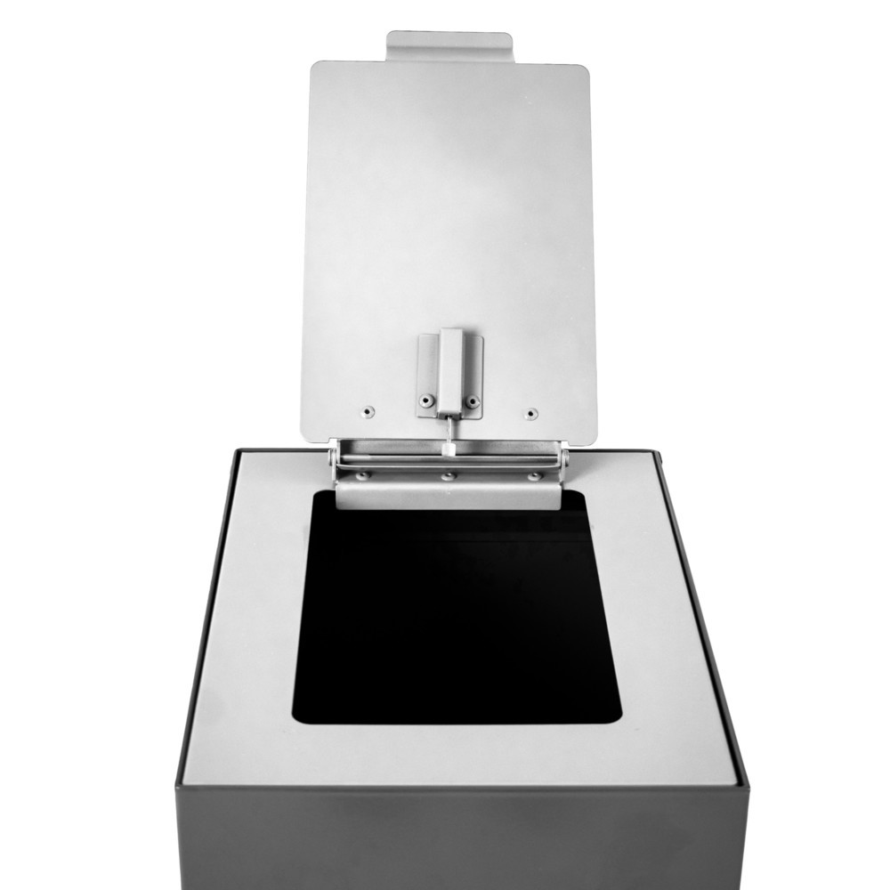 Número de imagen del producto 3: Tapa abatible para sistema modular de separación de residuos, blanca