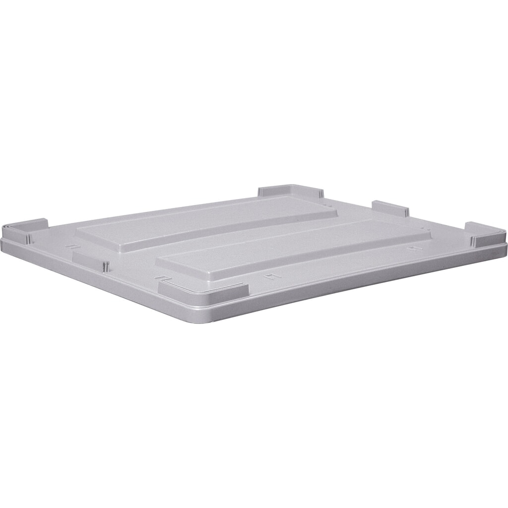 Tapa apilable para contenedor de polietileno, volumen 610 litros