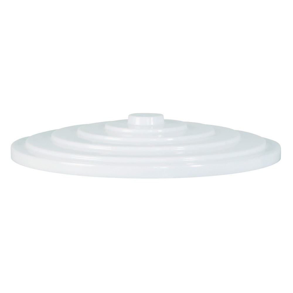 Imagen del producto: tapa para papelera redonda 200 litros, blanca