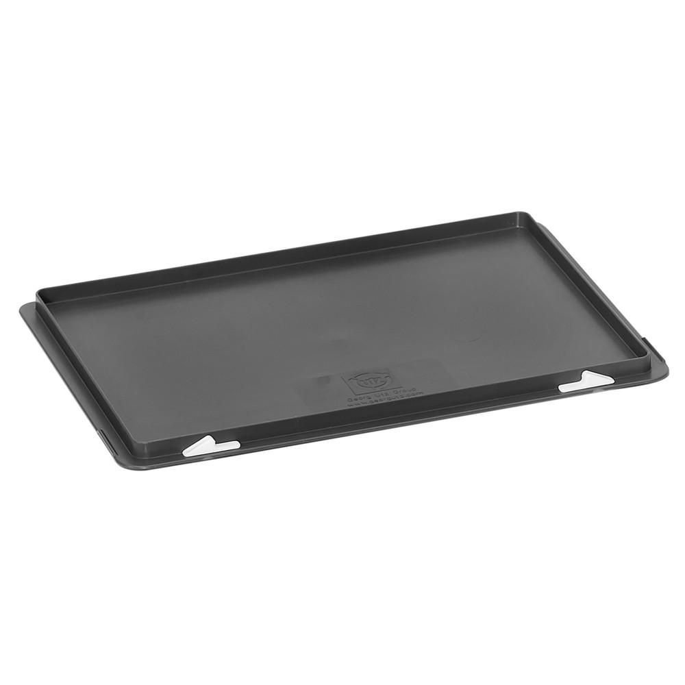 Imagen del producto: tapa con bisagras para Eurokasten fetra®