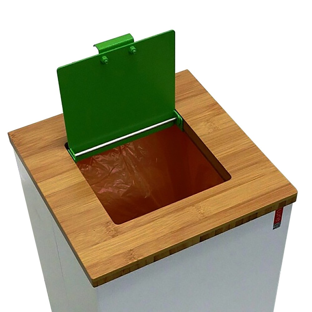 Número de imagen del producto 2: Tapa para cubo de residuos LUNE Paxa Medium, verde
