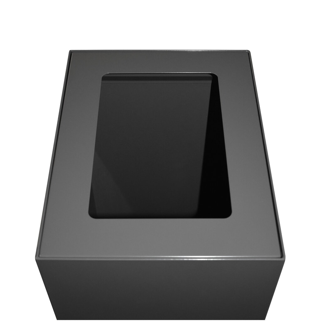 Tapa para sistema modular de separación de residuos, 60 litros, gris oscuro Imagen del producto: Tapa para sistema modular de separación de residuos, 60 litros, gris oscuro