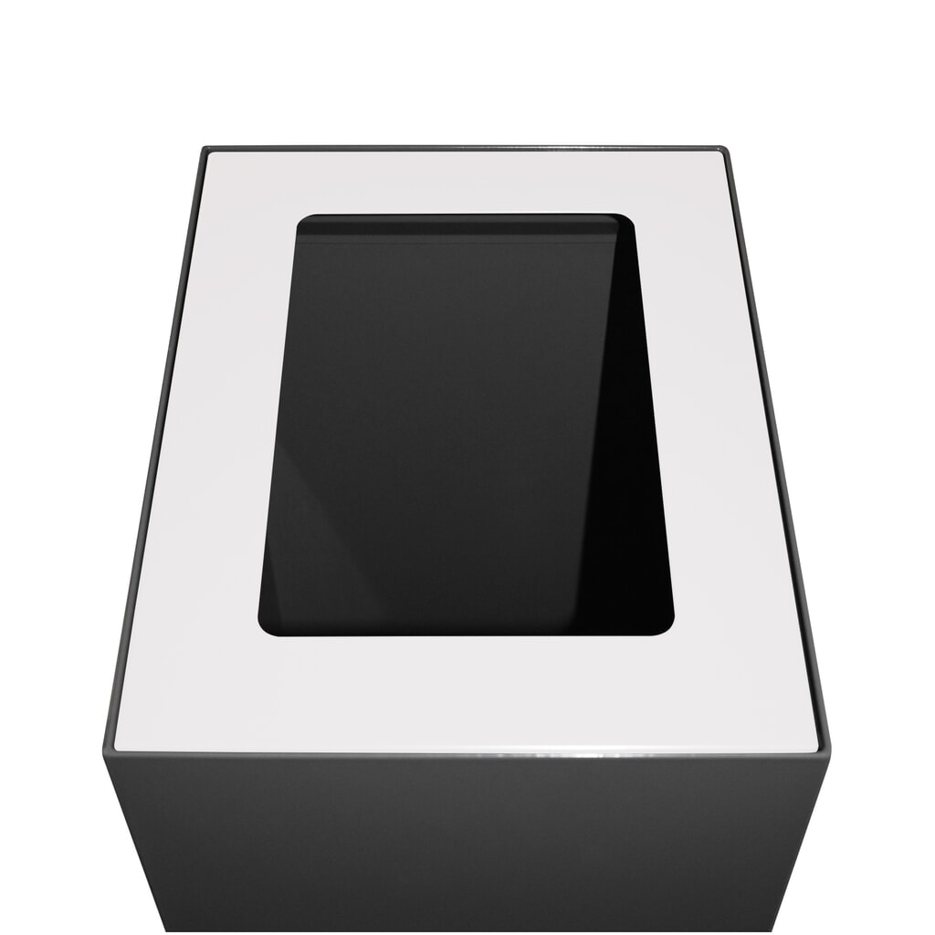 Imagen del producto: Tapa para sistema modular de separación de residuos, 60 litros, blanco