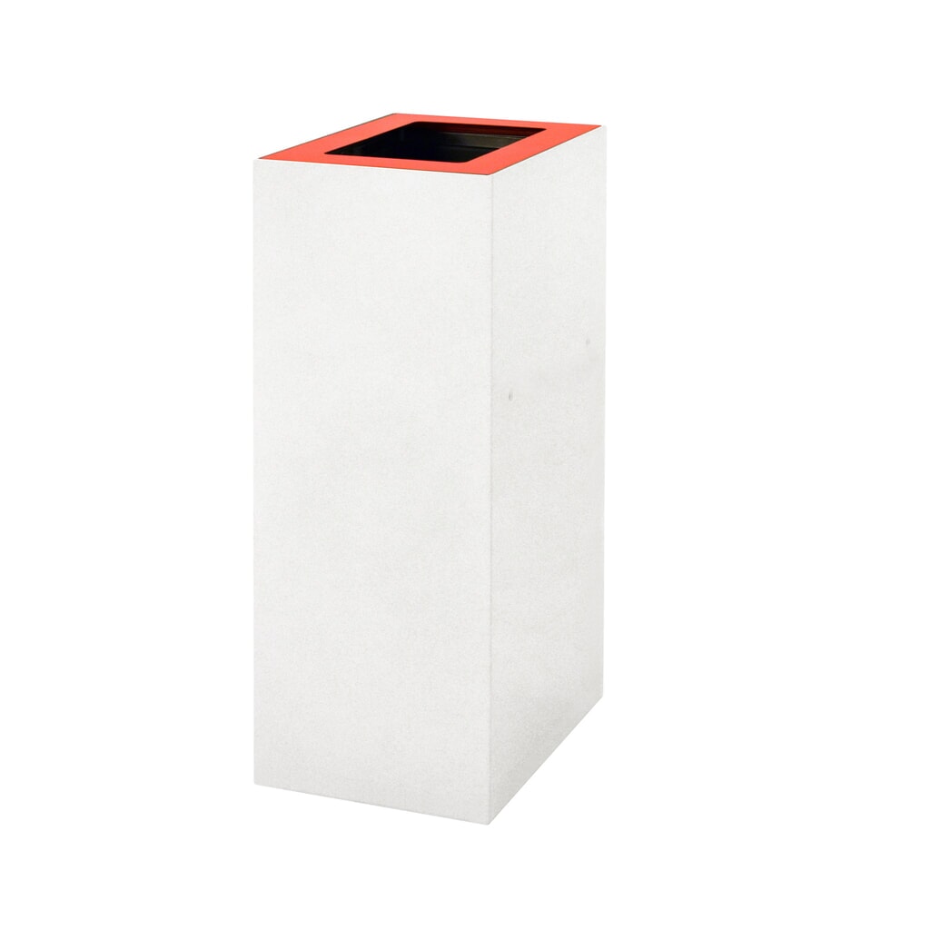 Tapa para sistema modular de clasificación de residuos, 60 litros, roja Número de imagen del producto 5: Tapa para sistema modular de clasificación de residuos, 60 litros, roja