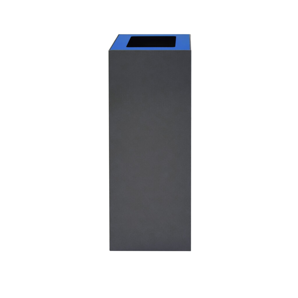 Tapa para sistema modular de clasificación de residuos, 60 litros, azul Número de imagen del producto 2: Tapa para sistema modular de clasificación de residuos, 60 litros, azul