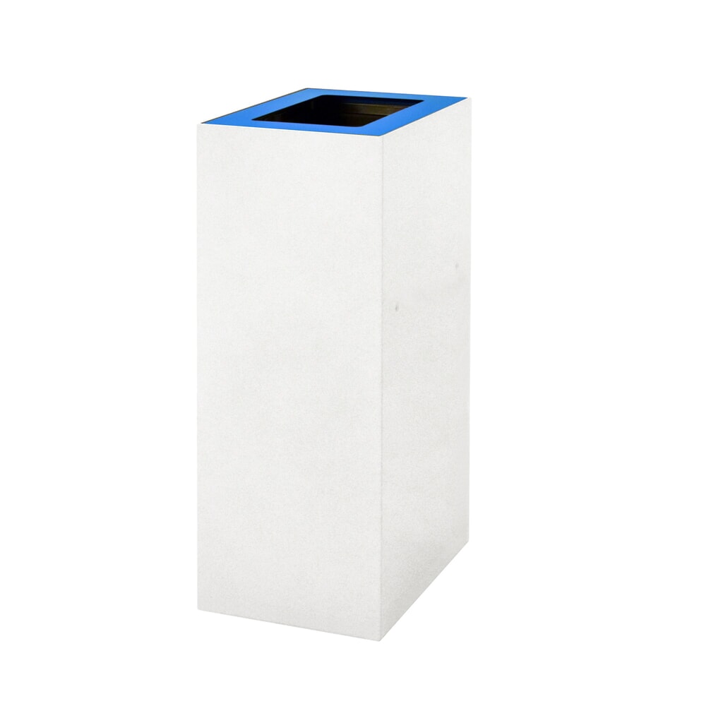 Tapa para sistema modular de clasificación de residuos, 60 litros, azul Número de imagen del producto 5: Tapa para sistema modular de clasificación de residuos, 60 litros, azul