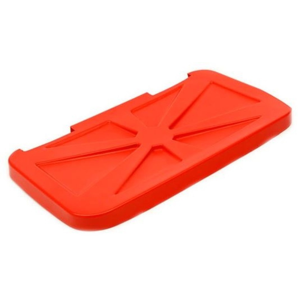 Imagen del producto: Tapa residuo portacuchillas, para carro|plataforma de limpieza Universal III/IV, rojo