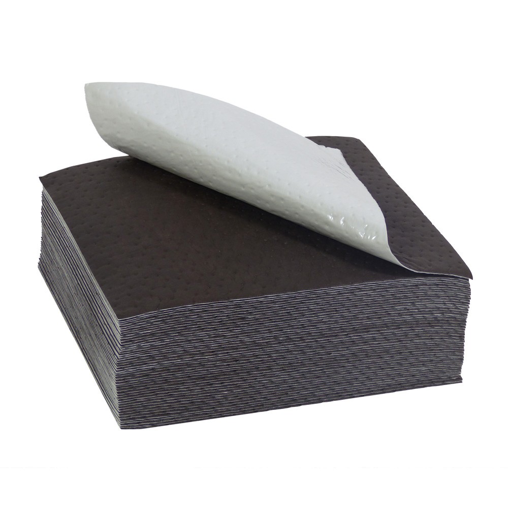 Imagen del producto: Alfombrilla de succión pesada SMF, 20 toallitas, 3 capas de largo x ancho, 800 x 600 mm, color blanco aceite