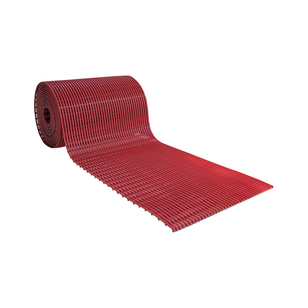 Imagen del producto: Alfombrilla de rejilla Heronrib 2000 Flex, PVC, corte/LFM x 500 mm, color rojo