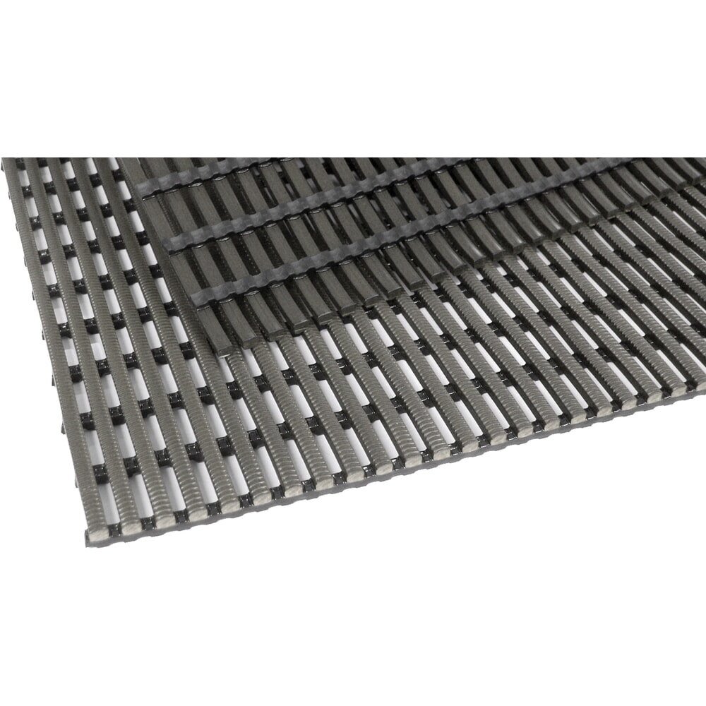Número de imagen del producto 1: Heronrib 2000 - Alfombrilla de malla flexible (PVC, longitud x 500 mm), color gris