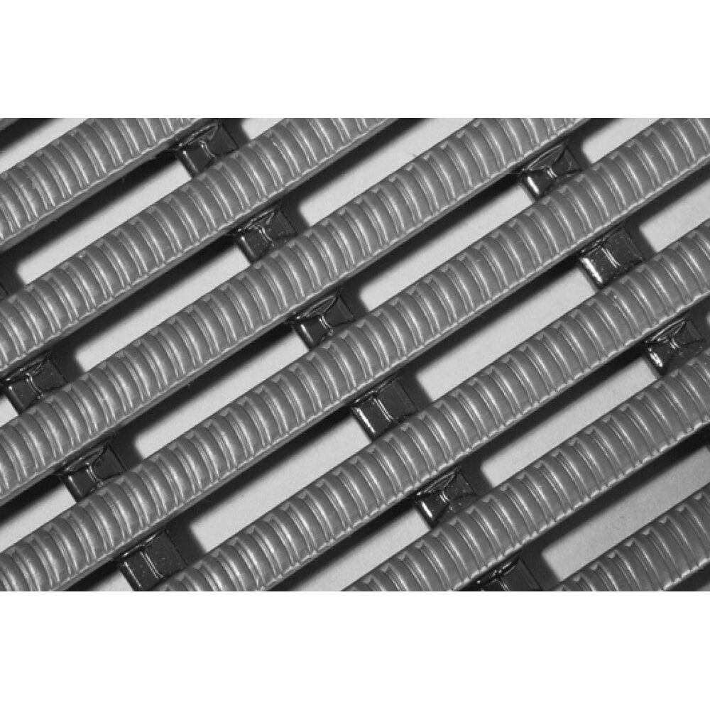 Número de imagen del producto 5: Heronrib 2000 - Alfombrilla de malla flexible (PVC, longitud x 500 mm), color gris
