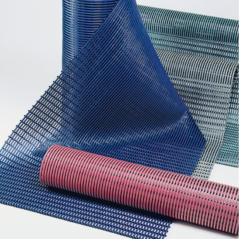Número de imagen del producto 2: Alfombrilla de rejilla Heronrib 2000 Flex, PVC, corte/LFM x 500 mm, color rojo