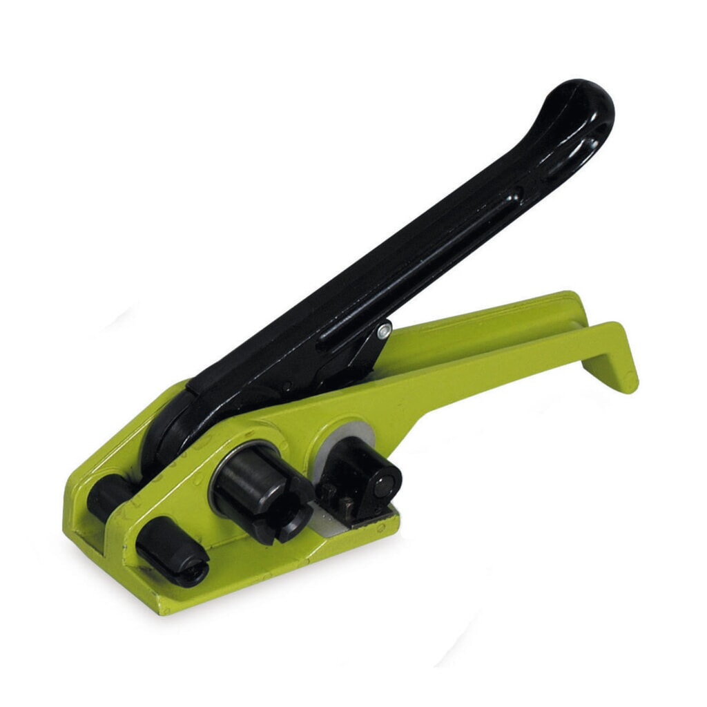 Flejadora tensora Básica/Universal para flejes PET, para anchuras de 13, 16 y 19 mm Imagen del producto: Flejadora tensora Básica/Universal para flejes PET, para anchuras de 13, 16 y 19 mm