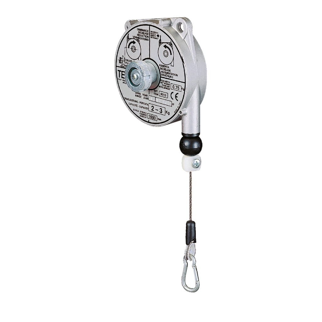 Tirador de resorte, sin cerradura, carcasa de aluminio, tirador de cable 1,6 m, capacidad de carga 0,4-1 kg Imagen del producto: Tirador de resorte, sin cerradura, carcasa de aluminio, tirador de cable 1,6 m, capacidad de carga 0,4-1 kg