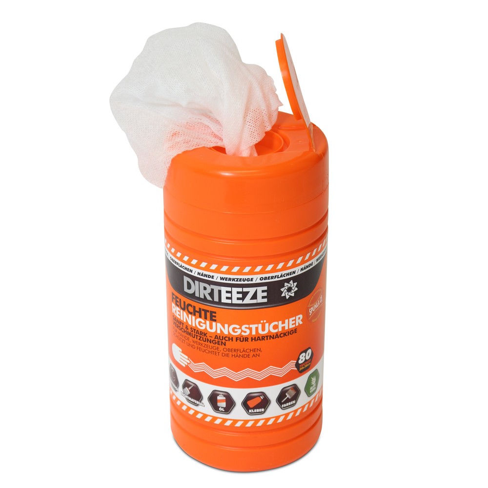 Número de imagen del producto 2: Toallitas para aceite, color, adhesivo+grasa, impregnadas, alto x ancho x 200 mm, blanco