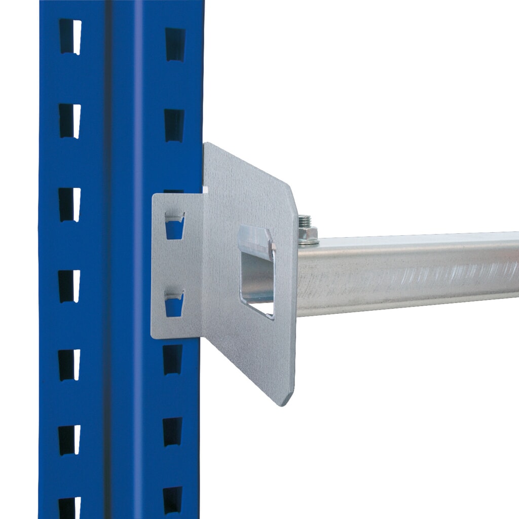 Tope de estantería para estantería para palets SCHULTE tipo S, longitud: 1.825 mm Imagen del producto: Tope de estantería para estantería para palets SCHULTE tipo S, longitud: 1.825 mm