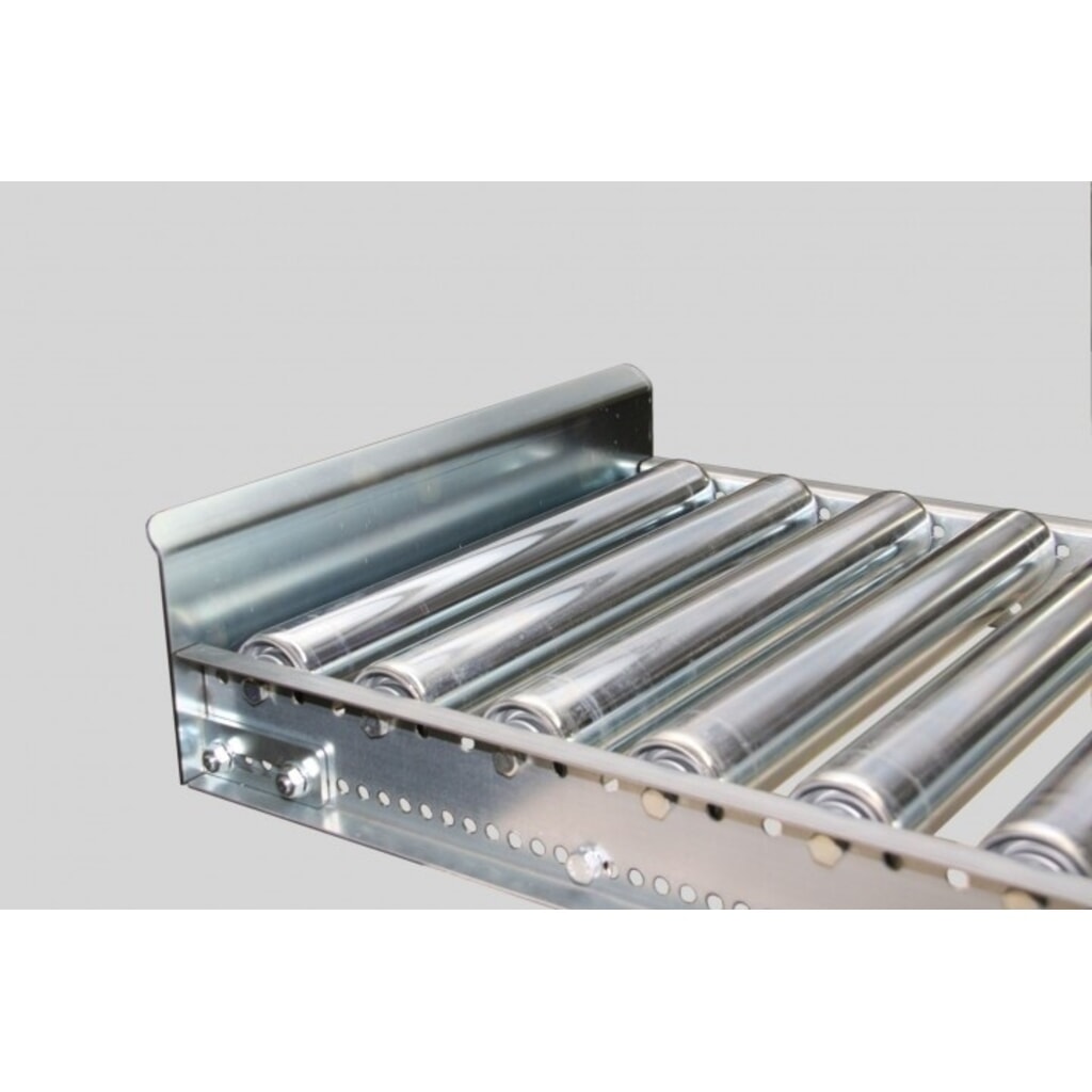 Tope final para transportador de rodillos de servicio pesado, galvanizado, atornillado, ancho de banda 600 mm Número de imagen del producto 2: Tope final para transportador de rodillos de servicio pesado, galvanizado, atornillado, ancho de banda 600 mm