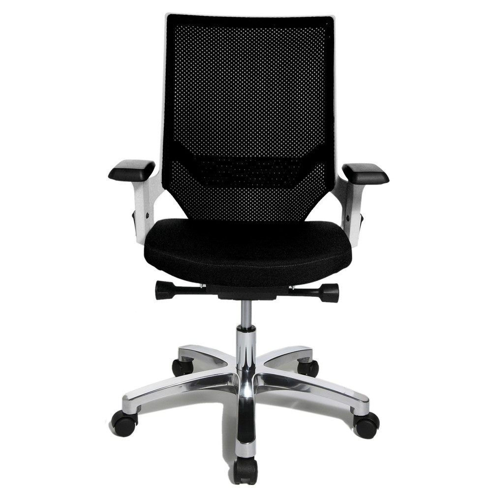 Número de imagen del producto 1: Topstar® Autosyncron - Ssilla de oficina giratoria, respaldo de malla, color negro