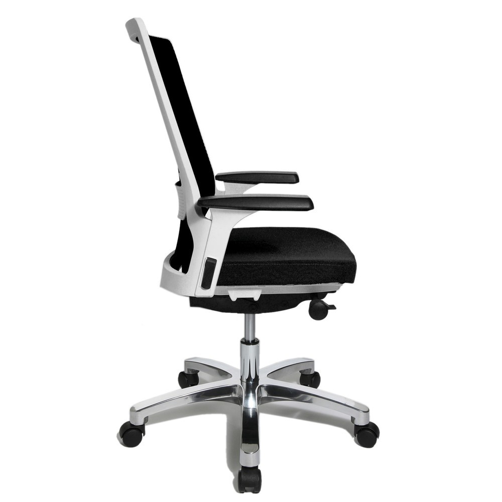 Número de imagen del producto 3: Topstar® Autosyncron - Ssilla de oficina giratoria, respaldo de malla, color negro