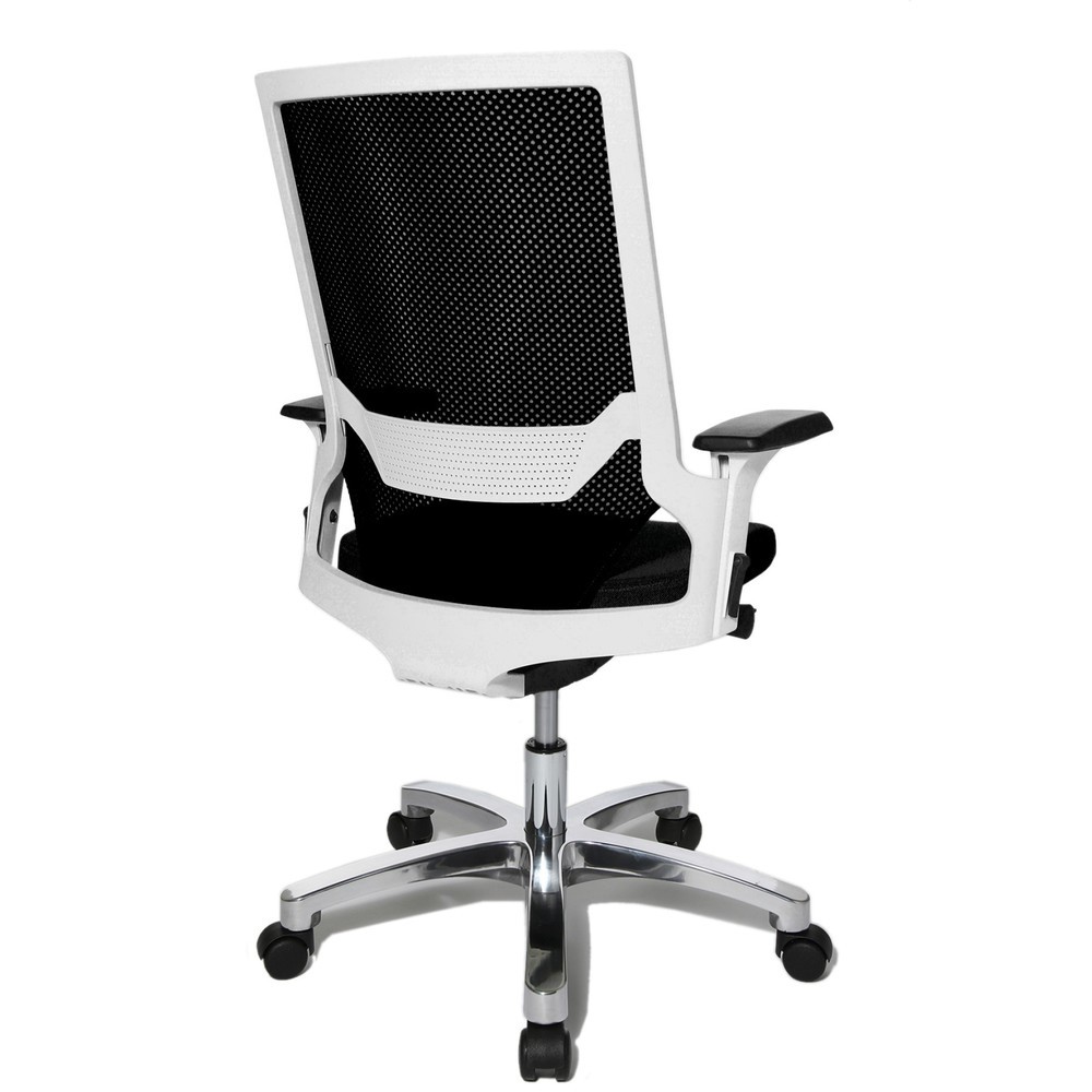 Número de imagen del producto 4: Topstar® Autosyncron - Ssilla de oficina giratoria, respaldo de malla, color negro