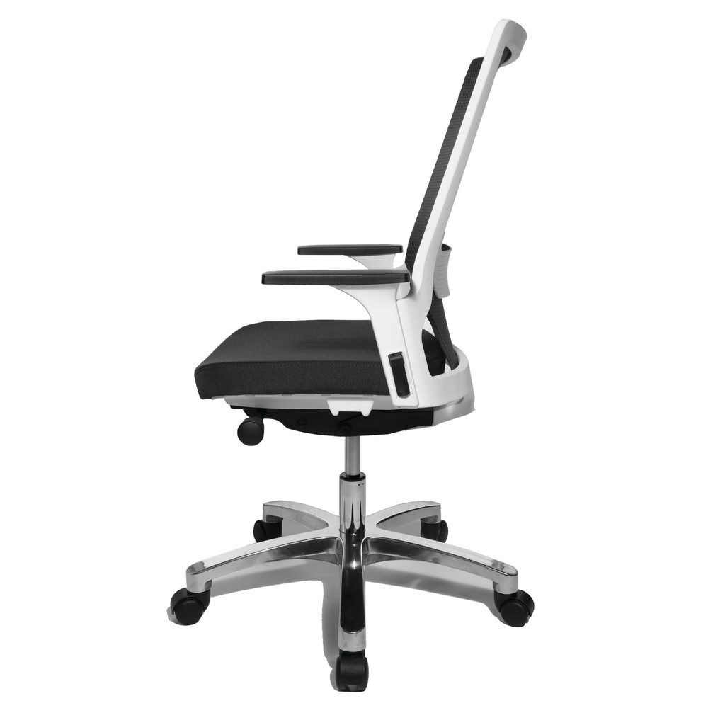 Número de imagen del producto 5: Topstar® Autosyncron - Ssilla de oficina giratoria, respaldo de malla, color negro