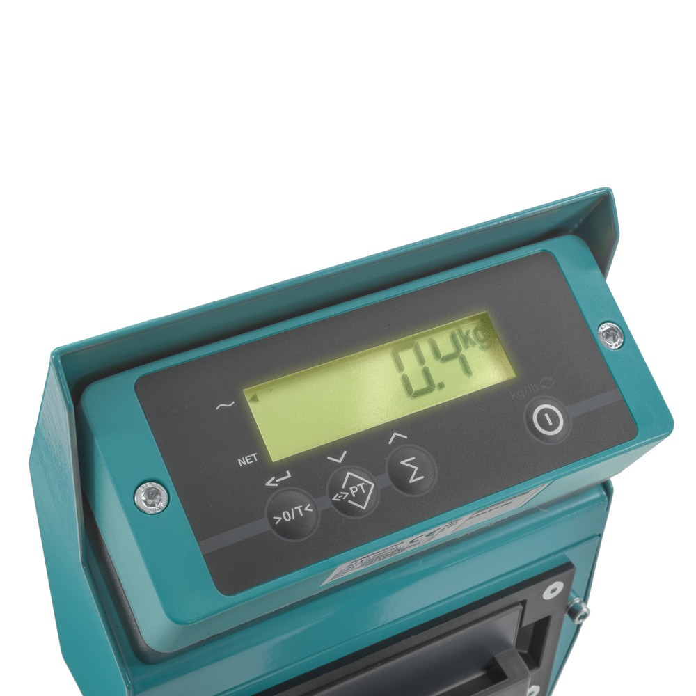 Número de imagen del producto 2: Transpaleta con báscula Ameise PTM 2.0 Scale con báscula de precisión, capacidad de carga 2.000 kg, rodillos tándem