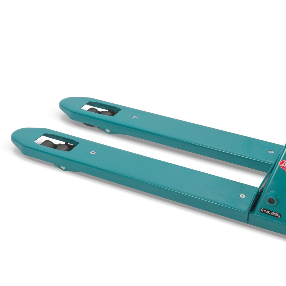 Número de imagen del producto 3: Transpaleta con báscula Ameise PTM 2.0 Scale con báscula de precisión, capacidad de carga 2.000 kg, rodillos tándem