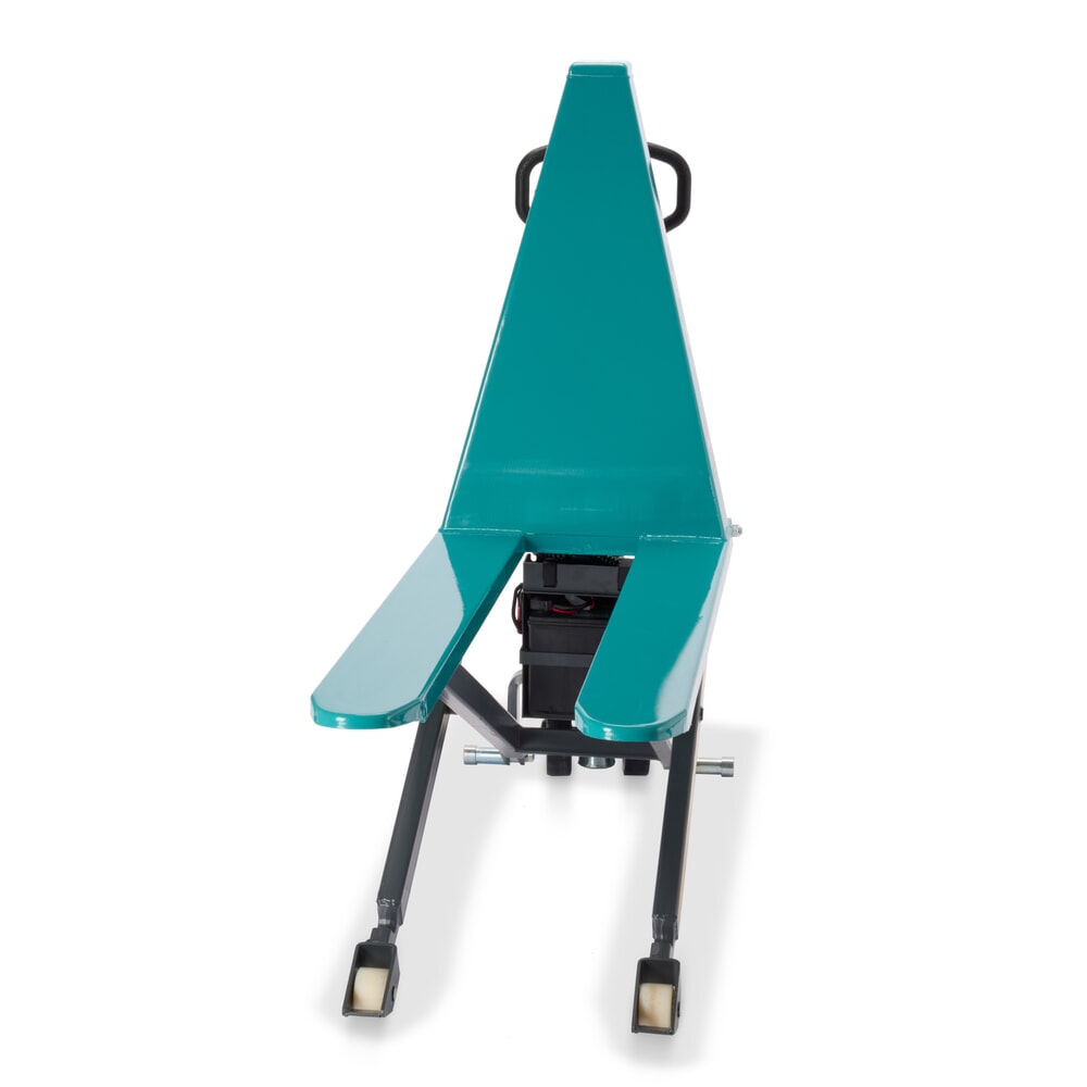 Número de imagen del producto 4: Transpaleta de tijera Ameise® PTM 1.0 electrohidráulica, capacidad de carga 1.000 kg, longitud de horquilla 1.150 mm, poliuretano/nailon