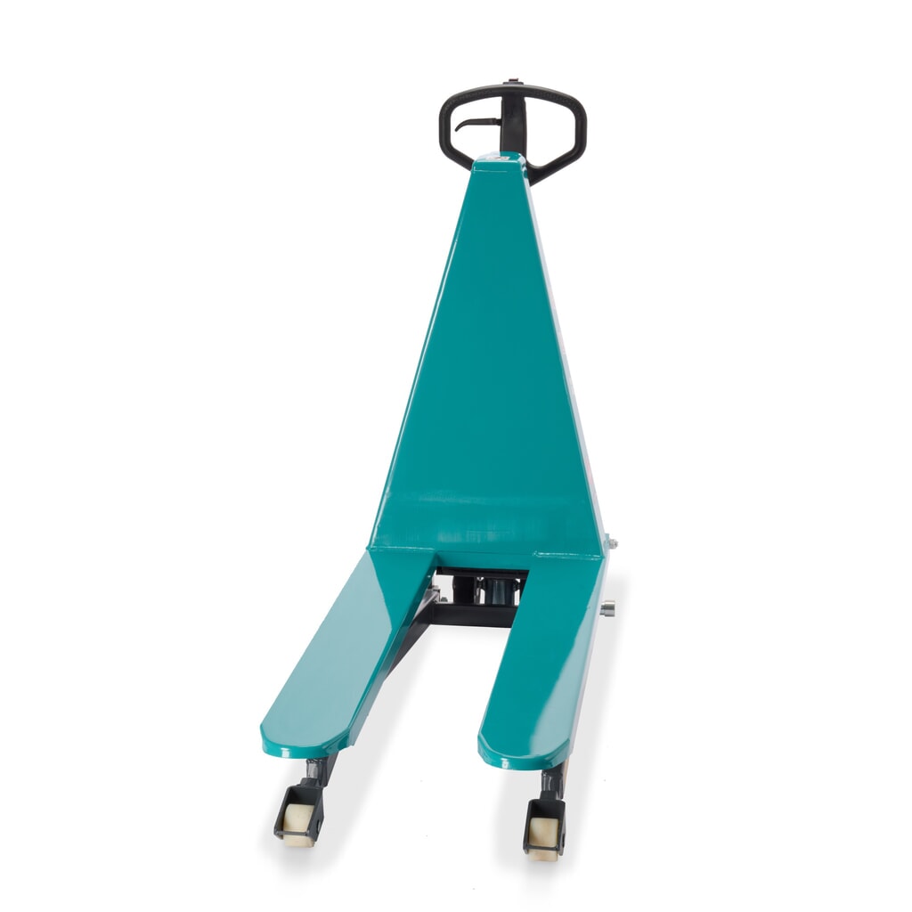 Transpaleta de tijera Ameise® PTM 1.0 electrohidráulica, capacidad de carga 1.000 kg, longitud de horquilla 1.150 mm, poliuretano/nailon Número de imagen del producto 16: Transpaleta de tijera Ameise® PTM 1.0 electrohidráulica, capacidad de carga 1.000 kg, longitud de horquilla 1.150 mm, poliuretano/nailon