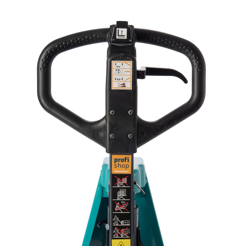 Número de imagen del producto 6: Transpaleta de tijera Ameise® PTM 1.0 electrohidráulica, capacidad de carga 1.000 kg, longitud de horquilla 1.150 mm, poliuretano/nailon
