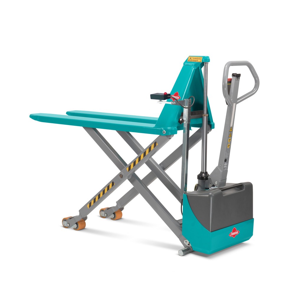 Imagen del producto: Transpaleta de tijera Ameise® PTM 1.5 Scissor, electrohidráulica, capacidad de carga 1.500 kg, longitud de horquilla 1.200 mm
